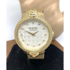 Versus by Versace Women's Watch VSPLK1720 Quartz Gold Stainless Steel 38mm
